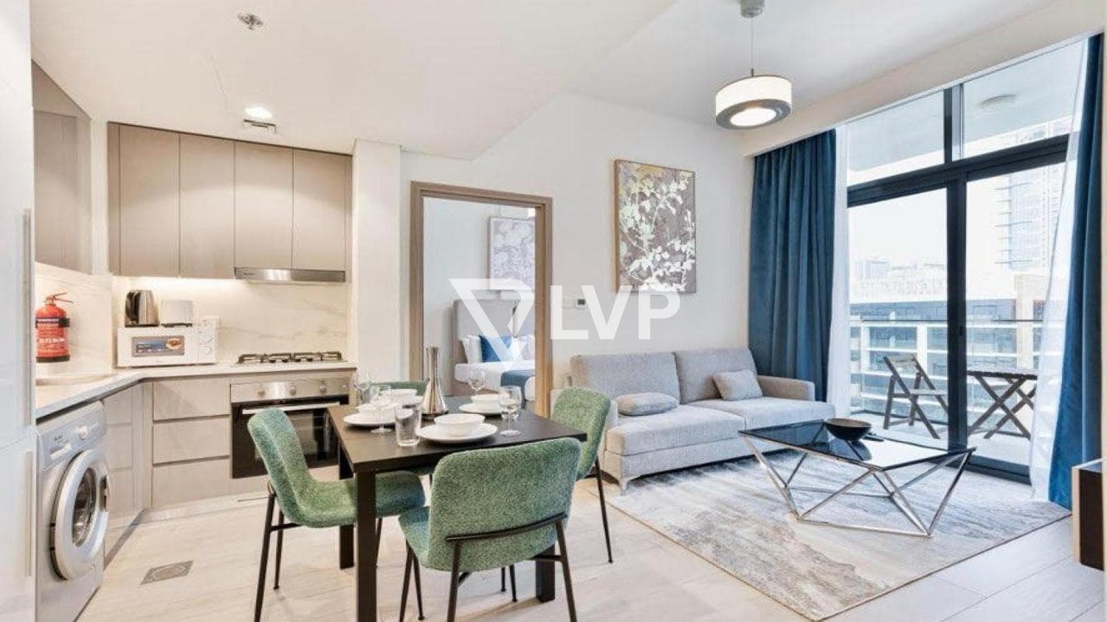 Fully Furnished |Mid Floor |Road & Community View
