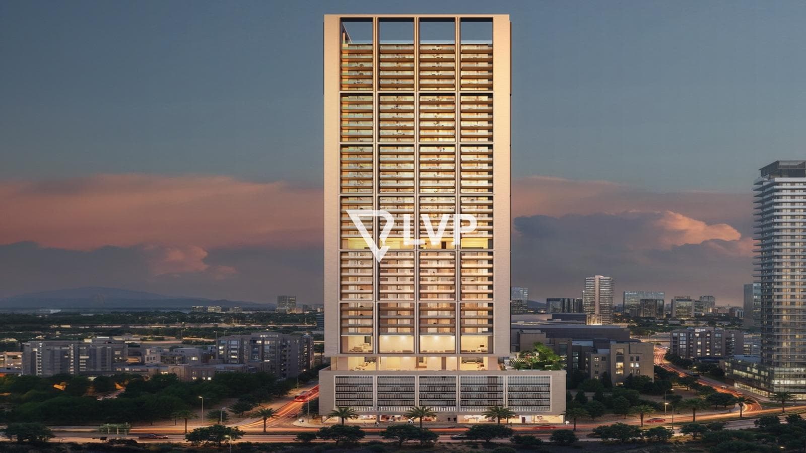 Main Road and JVC Community View | High Floor