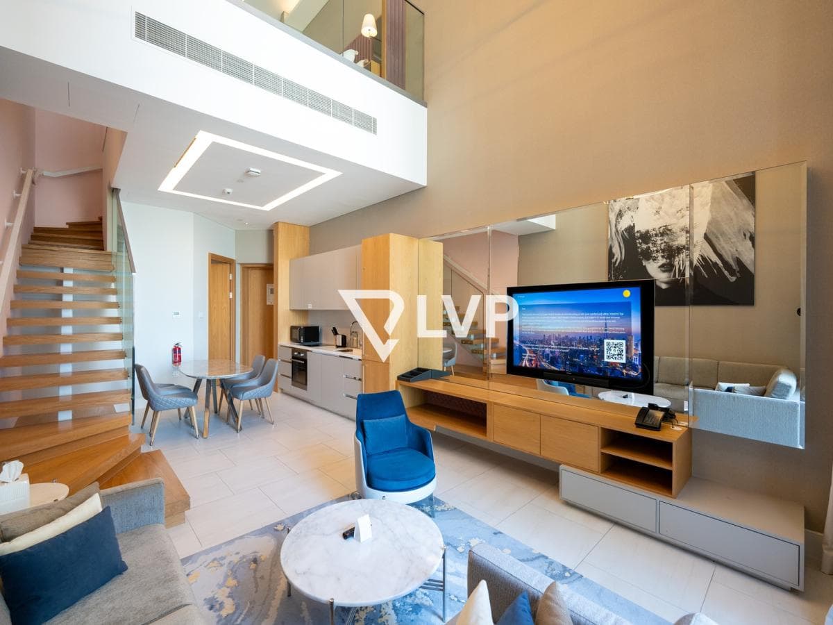 Burj Khalifa and Downtown Views | 1BR Loft Style C — photo 3