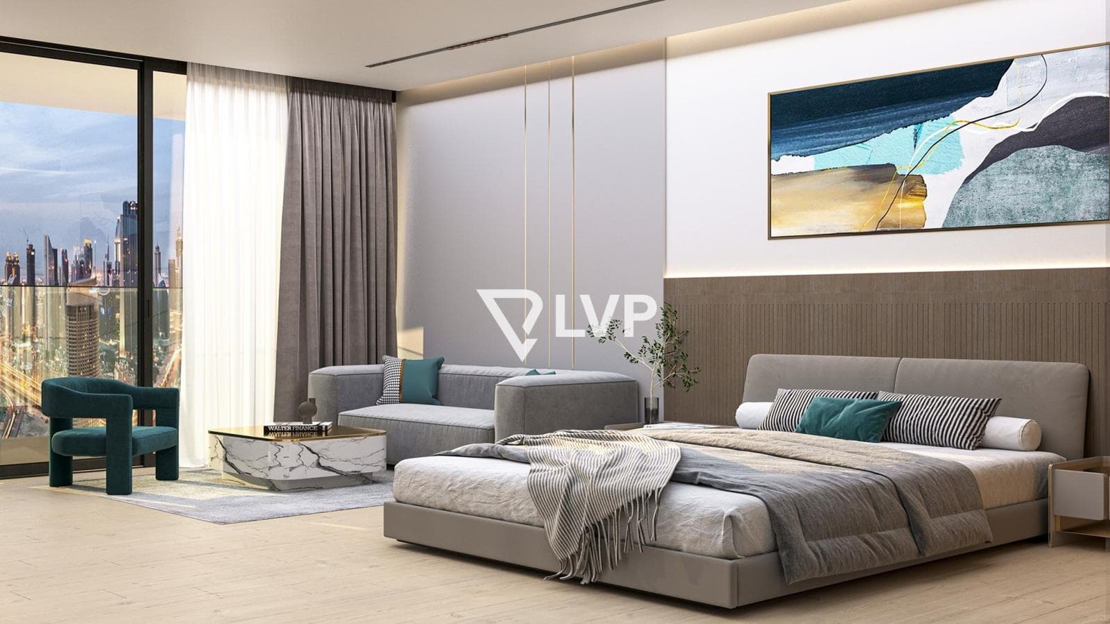 High Floor | JVC Community View | Facing Amenities — photo 4