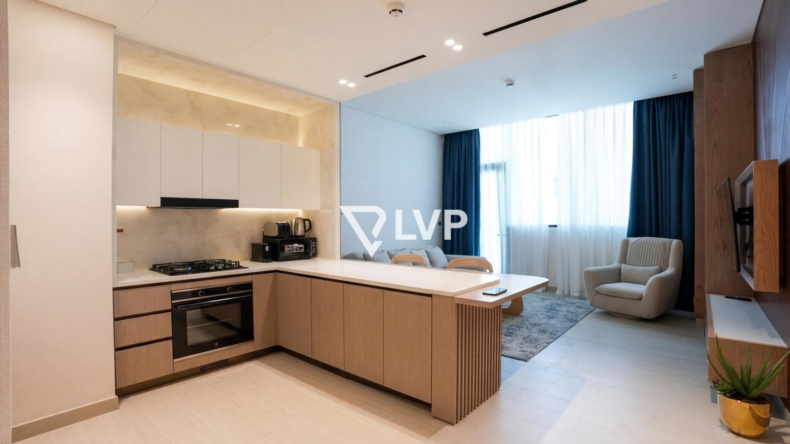 Furnished | 1BR + Study | High Floor | Jacuzzi — photo 4